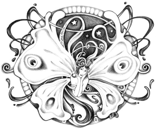 Dragonfly Art Nouveau. gorgeous Art Nouveau style