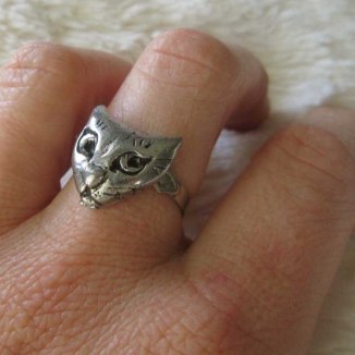 Cat Face Ring