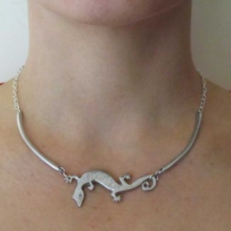 Lizard necklace