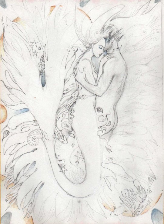 mermaid-sketch-1